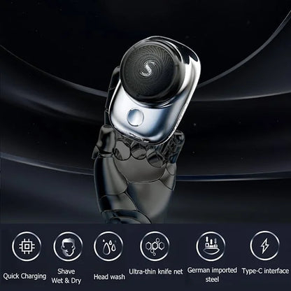 Mini Portable Shaver Machine Glow Skin Just 1 Minute