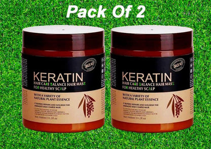 Buy 1 Get 1 Free Keratin Hair Mask (Pack 2)