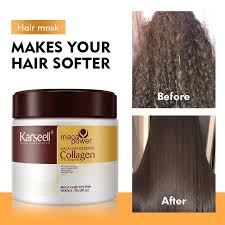 Buy 1 Get 1 Free Karseell Collagen Hair Mask +GET FREE Hair OIL SERUM