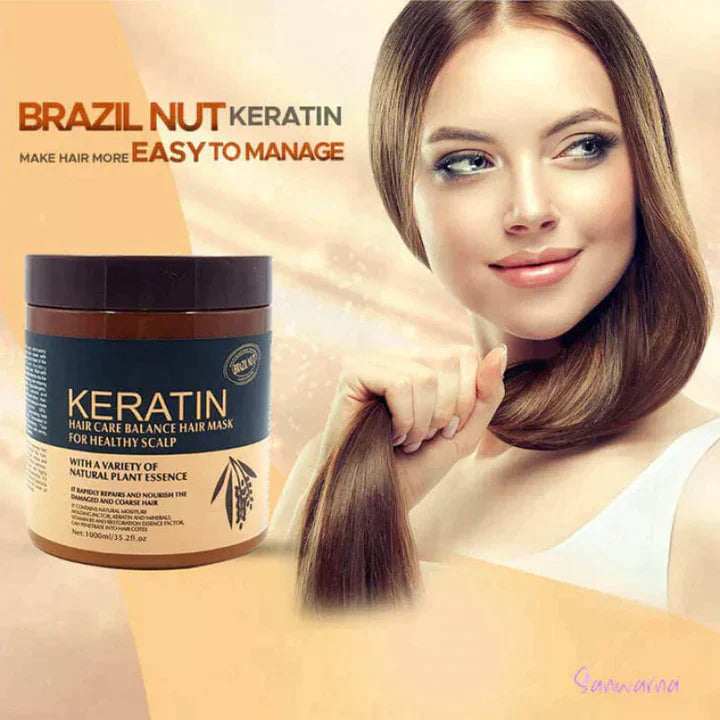 Buy 1 Get 1 Free Keratin Hair Mask (Pack 2)
