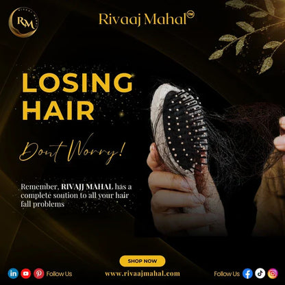 Buy 1 Get 1 free Rivaaj Mahal Hair Oil & Shampoo Pack 2